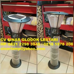 Lampu Taman Solar Cell 3W Tinggi 62cm
